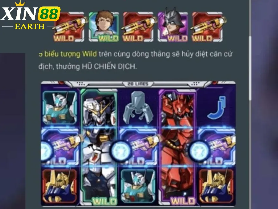 Gundam Slot – Nổ hũ độc đáo tại Xin88 2025 3 Thủ thuật chơi dễ trúng trong game Gundam Slot